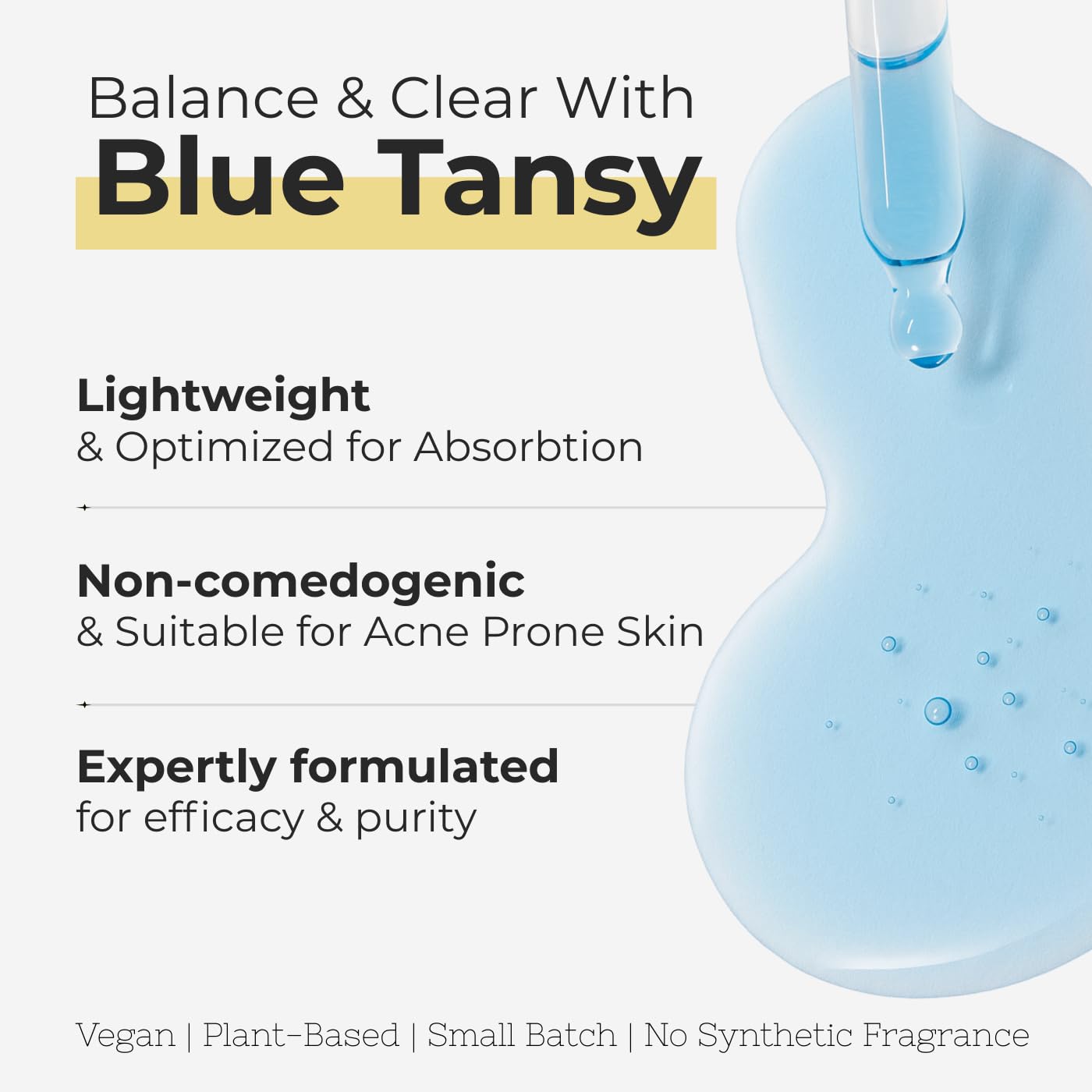 Yellow Bird Balancing Blue Tansy Face Oil 2 oz / 59 ml - Skin Glowing Serum. Collagen Support. Promotes Clear Skin Naturally. Wrinkle, Blemish & Pore Beauty & Personal Care The Yellow Bird