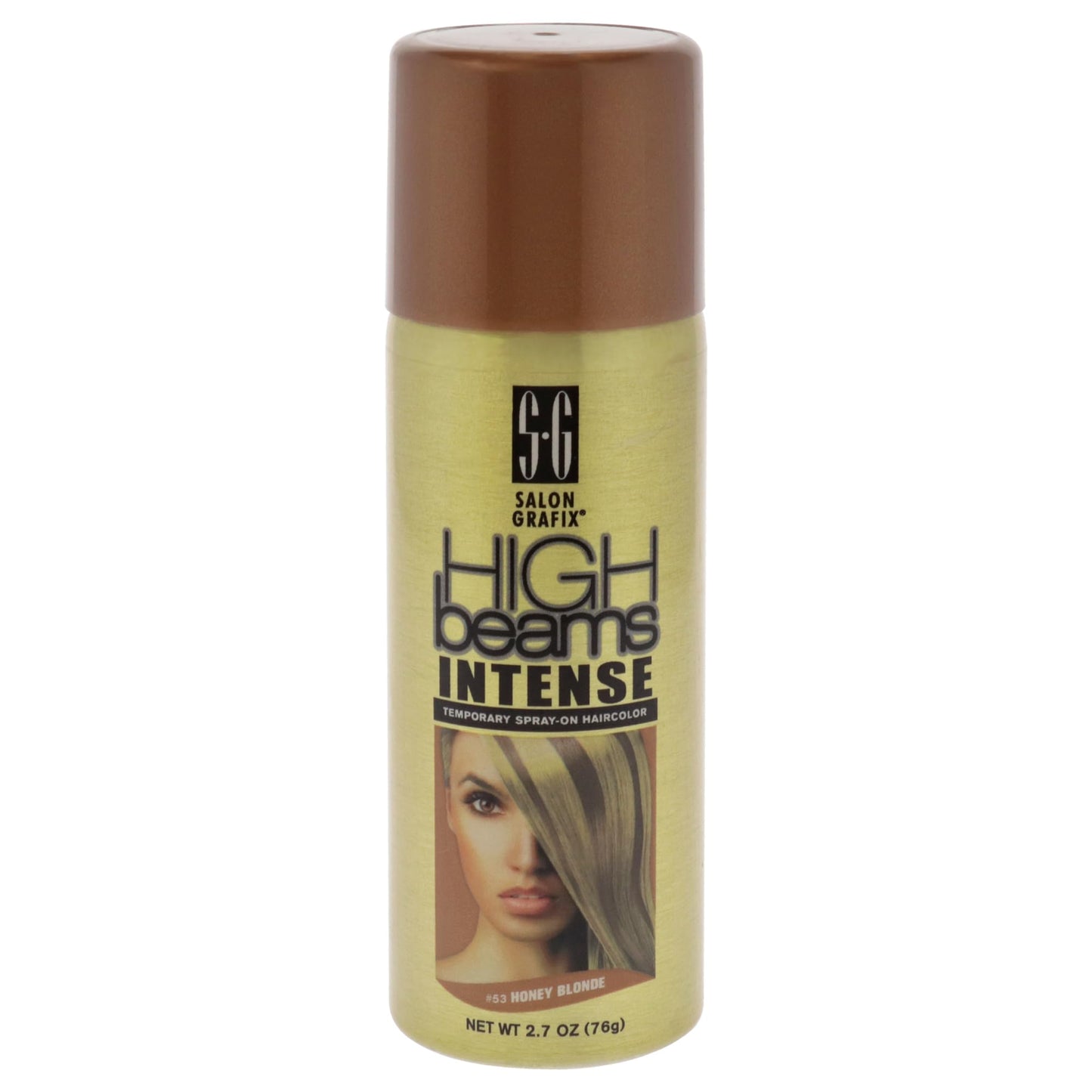 Salon Grafix High Beams Intense Temporary Spray - Honey Blonde for Unisex - 2.7 oz Hair Color Beauty & Personal Care Salon Grafix