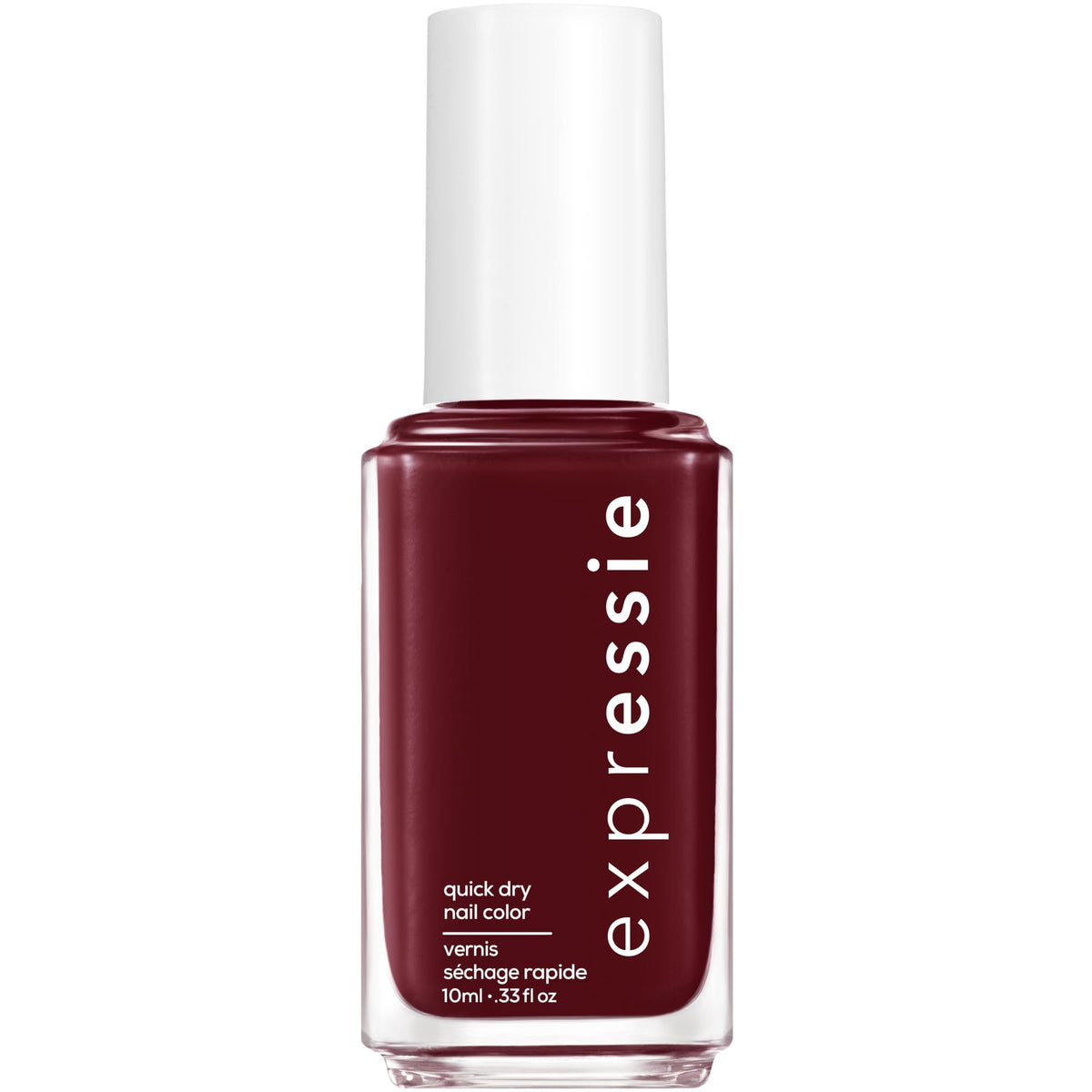 essie expressie Quick-Dry Vegan Nail Polish, Not So Low-Key, Blackened Burgundy, 0.33 Ounce Beauty & Personal Care essie