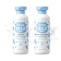 Milk Shampoo and Conditioner Set, Hydrating Shampoo and Conditioner for Curly, Fine, Thick or Straight Hair, Daily Cleaning & Moisturizing Care Beauty & Personal Care TUOSHITONG