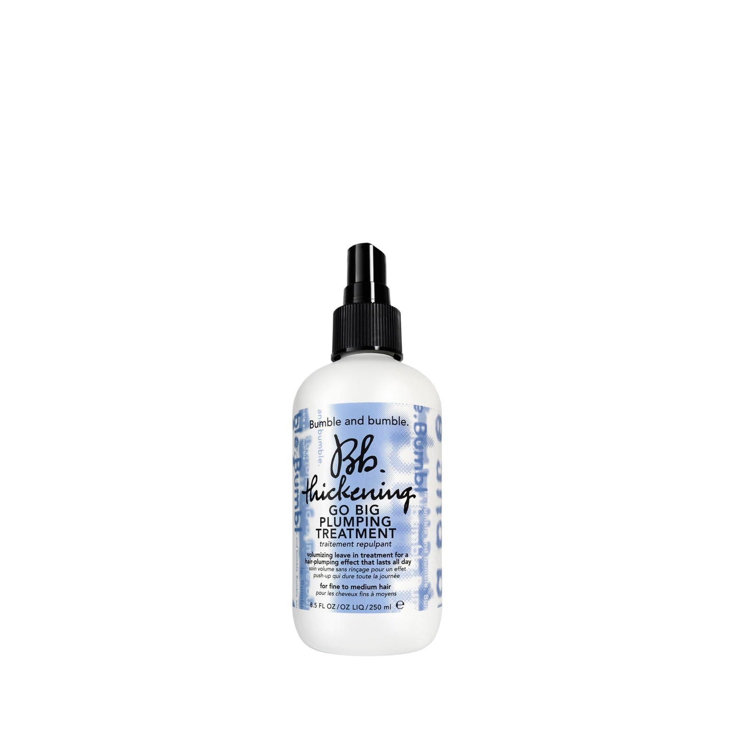 Bumble and bumble. Thickening Go Big Plumping Hair Treatment Spray | Heat Protection | Softening + Defining | Straight to Wavy, 8.5 Fl Oz Beauty & Personal Care Bumble and bumble.