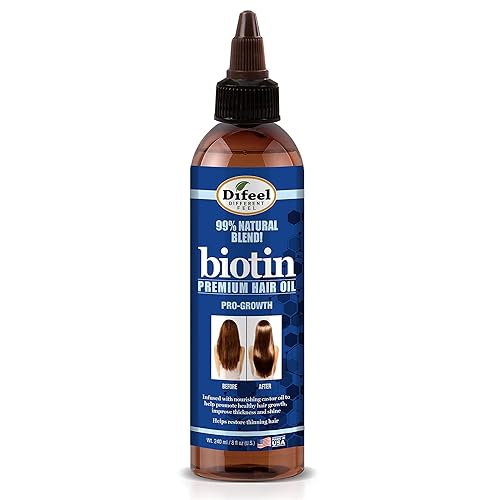 Difeel Biotin Progrowth Premium Hair Oil 8 oz. Beauty & Personal Care Difeel