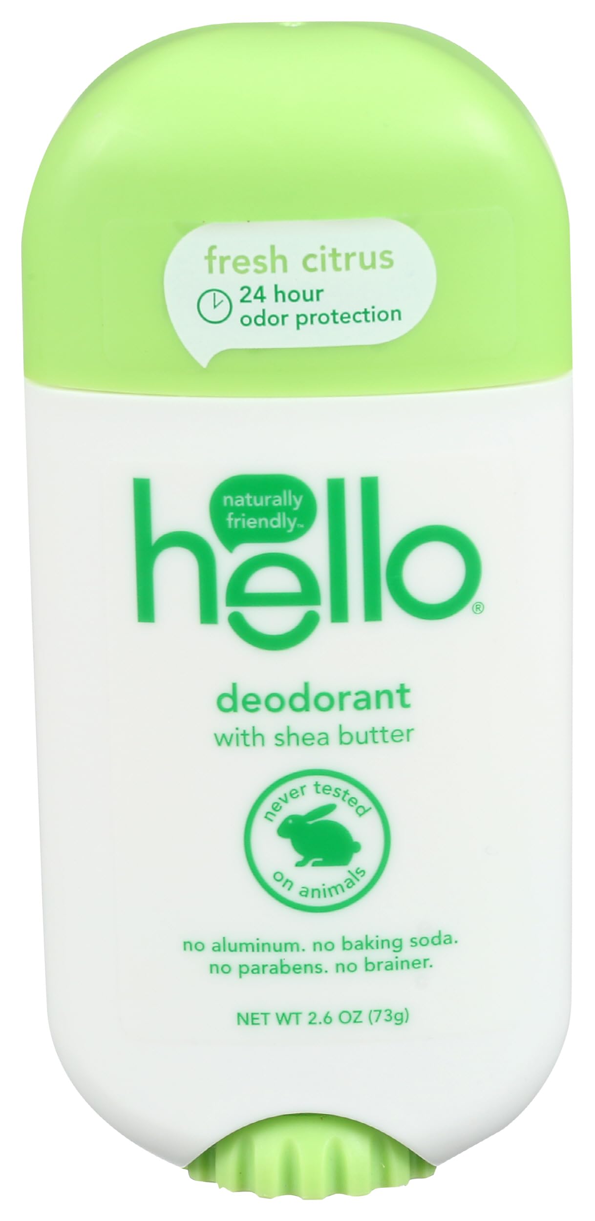 Hello, Deodorant Fresh Citrus, 2.6 Ounce Beauty and Personal Care hello