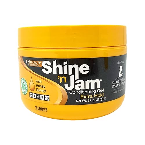 Ampro Shine 'N Jam - Extra Hold 8 oz. (Pack of 6) by Ampro Beauty & Personal Care Shine 'n Jam