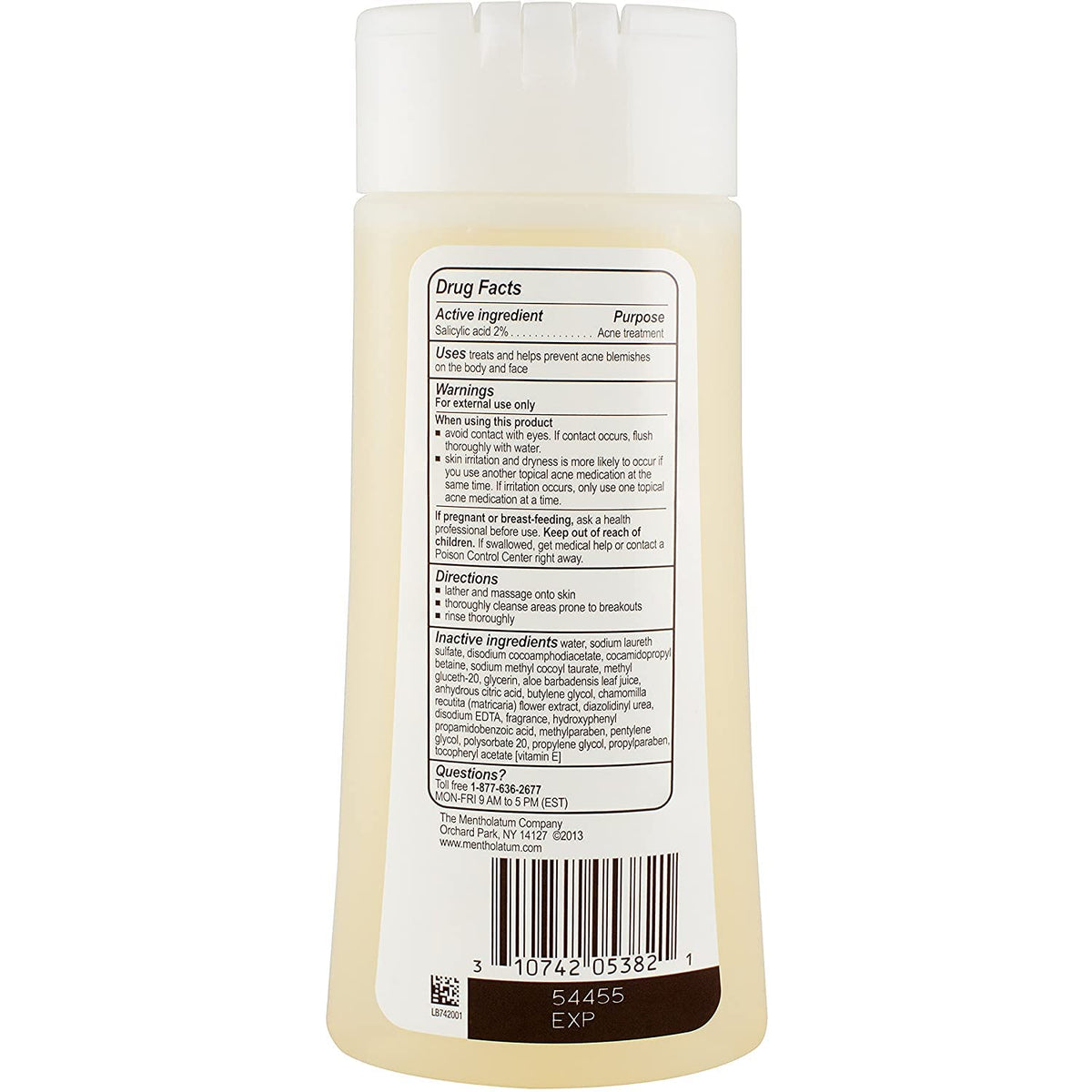 pHisoderm Anti-Blemish Body Wash 10 oz (Pack of 6)