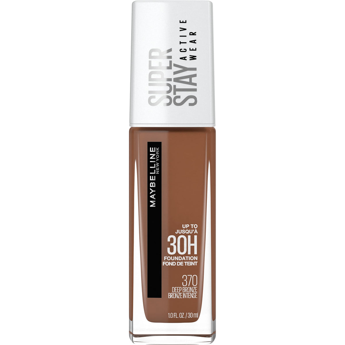 Maybelline Super Stay Full Coverage Liquid Foundation Active Wear Makeup, Up to 30Hr Wear, Transfer, Sweat & Water Resistant, Matte Finish, Deep