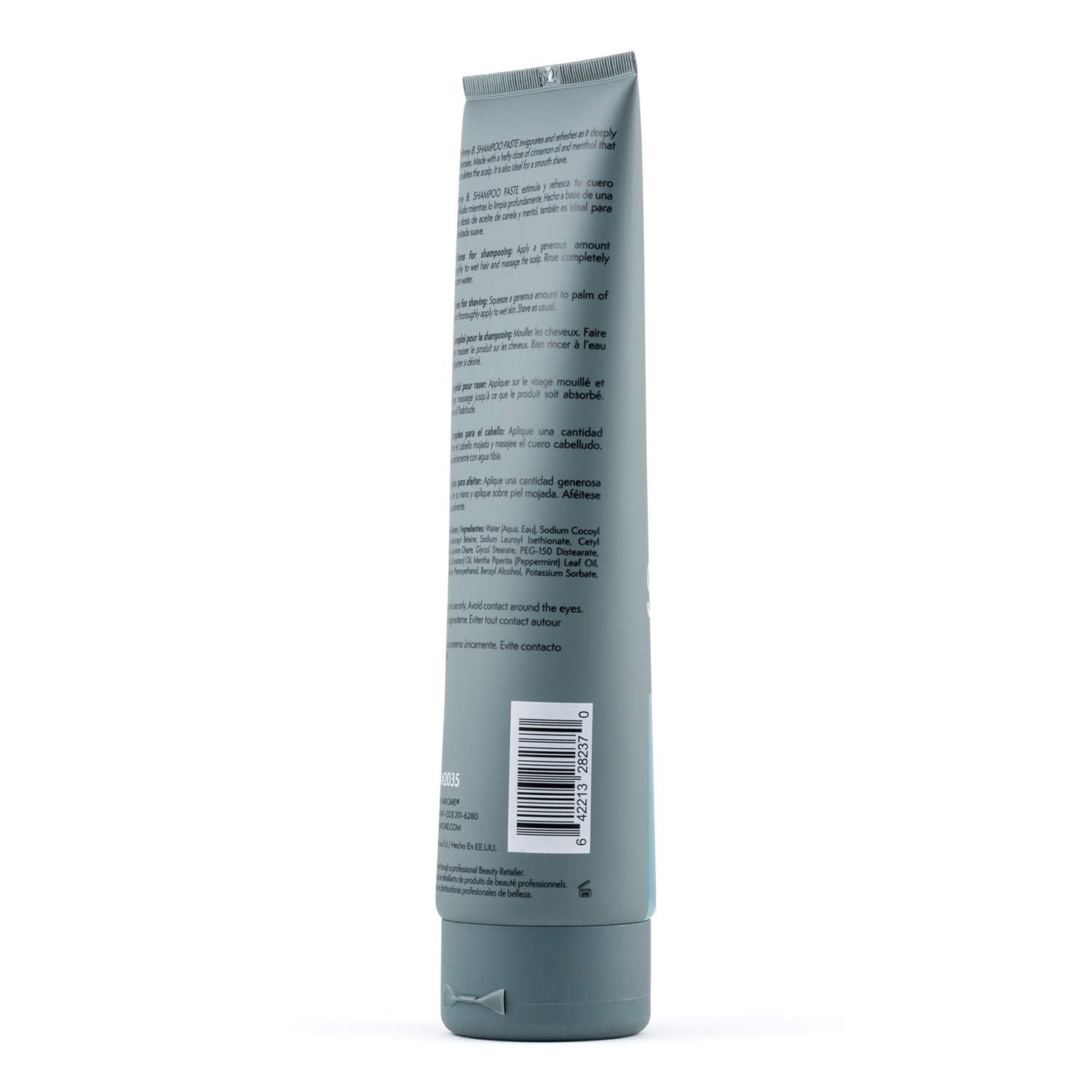 JOHNNY B. Shampoo & Shave Paste, Professional Multipurpose Men’s Product 6.7 oz. Beauty & Personal Care JOHNNY B.