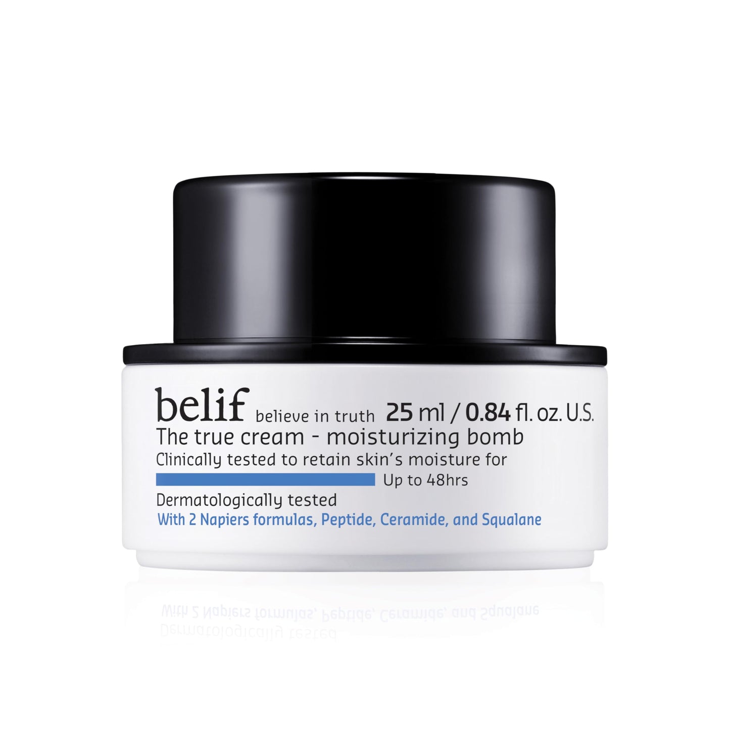 belif Moisturizing Bomb - Daily Ceramide Moisturizer with Peptide & Squalane, 48hr Hydration & Anti-Aging Cream, Milky & Lightweight, Restores Skin Beauty & Personal Care belif