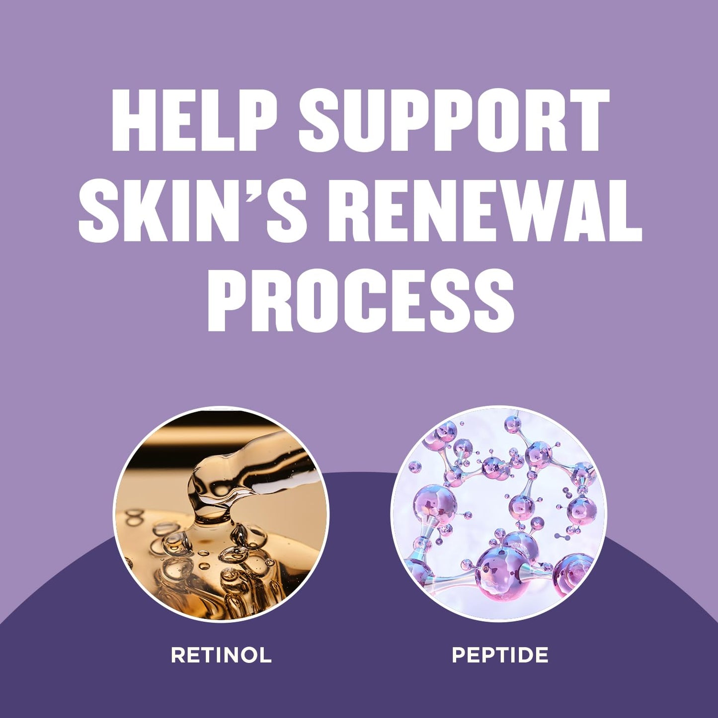 Gold Bond Age Renew Retinol Overnight Body & Face Lotion, Retinol Face and Body Lotion with Peptide Complex, 13 oz Beauty & Personal Care Gold Bond