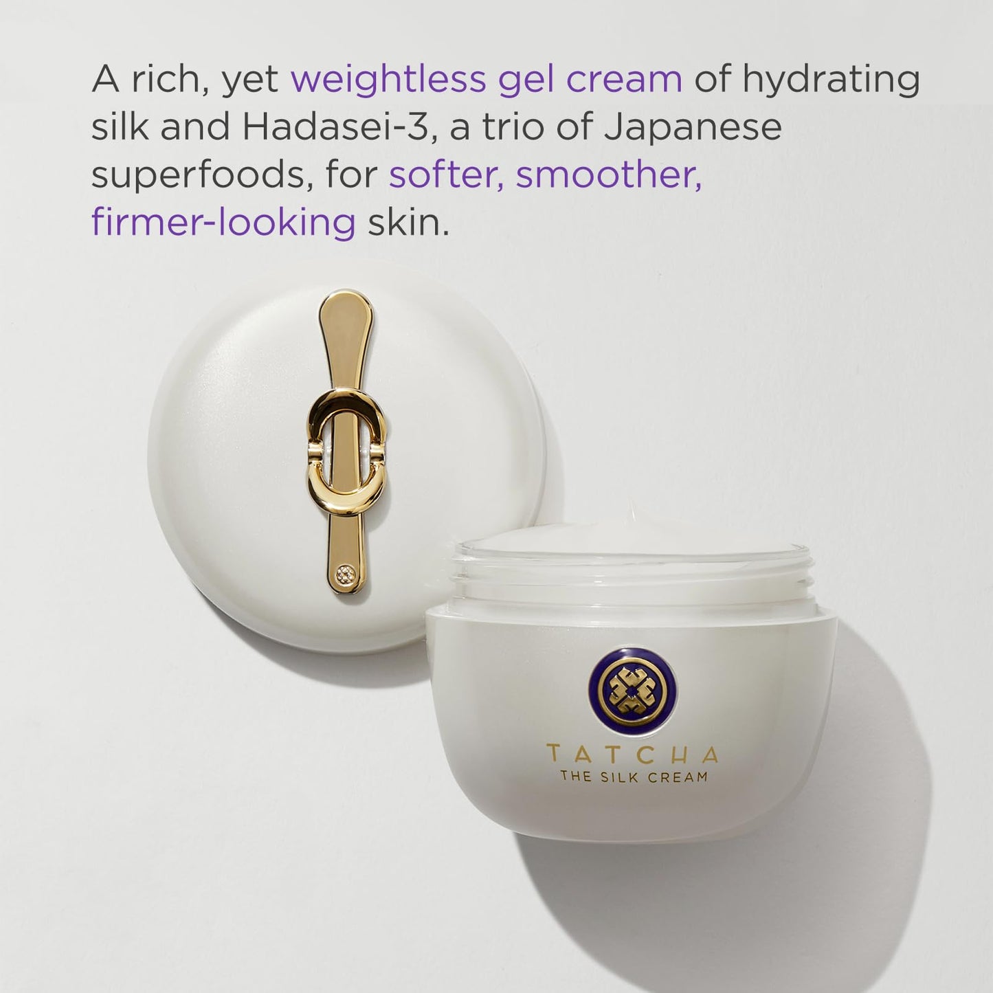TATCHA The Silk Cream: Weightless Moisturizing and Firming Cream for Combo to Dry Skin (50 ml / 1.7 oz) Beauty & Personal Care TATCHA