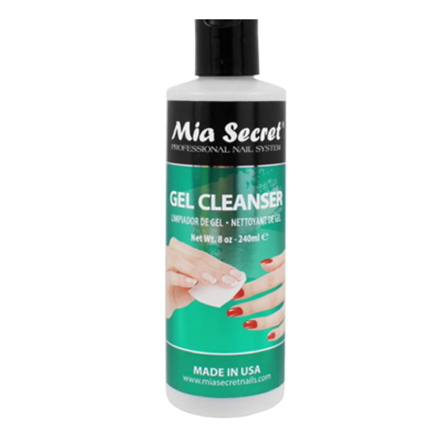 Mia Secret - Gel Cleanser multiple sizes UV Gelux and Gel Systems Cleanser (8 oz.) Beauty & Personal Care Mia Secret