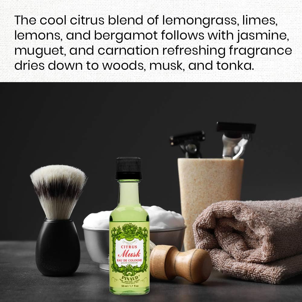 Clubman Citrus Musk After Shave Lotion, Cools, Tones and Refreshes Skin After Shaving 1.7 fl oz Beauty and Personal Care Clubman