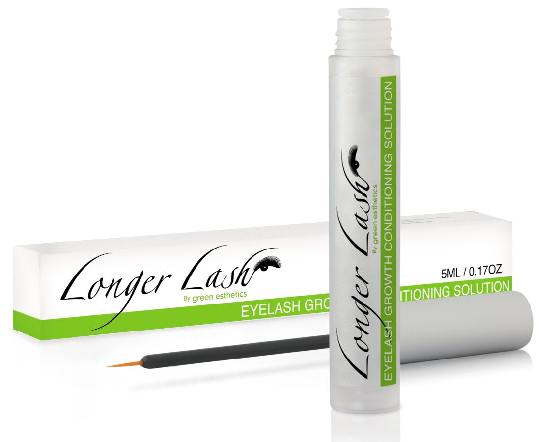 Longer Lash - Eyelash Growth Serum - Formulated with Natural Ingredients Along with 2 Types of Peptides, and No Parabens, or Preservatives Like