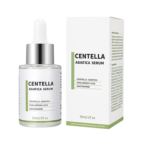 Centella Asiatica Soothing Redness Serum,Facial Serum For Troubled & Sensitive Skin-Including Chamomile Extract, Niacinamide,Aloe Vera Leaf Beauty & Personal Care XFXS
