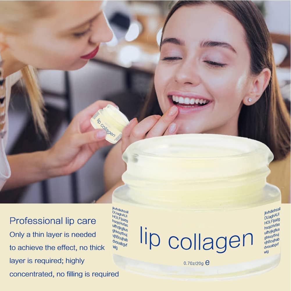 Lip Collagen with Peptide & Stem Cell Complex, Lip Balm for Dry Lips, a Lip Moisturizer for Lip Care and Lip Treatment Beauty and Personal Care Grospe