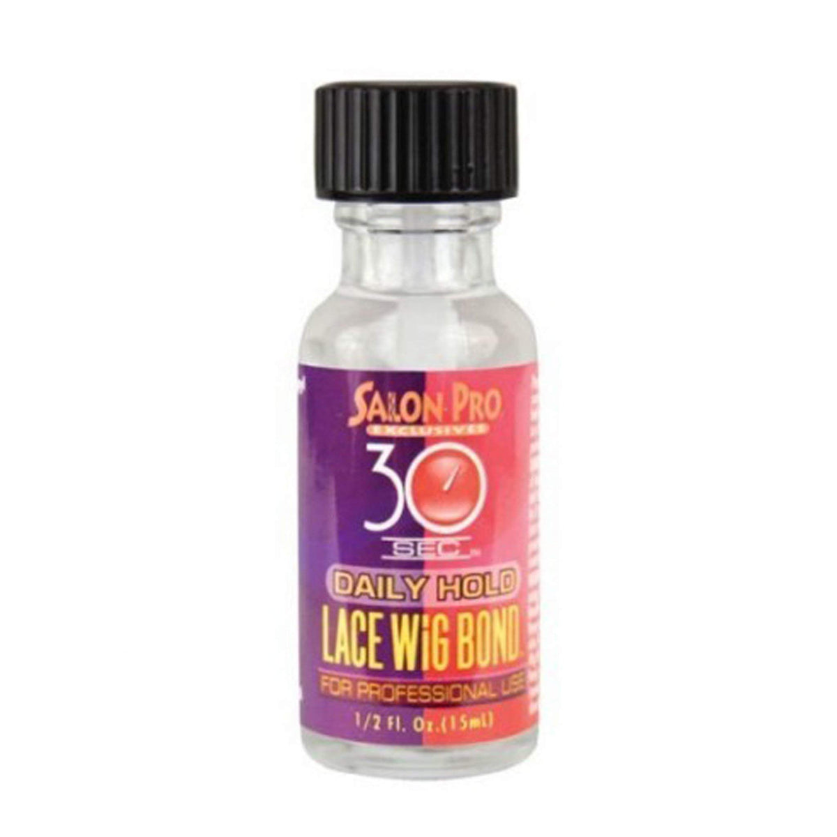 Salon Pro 30 Sec Lace Wig Bond Extreme Hold, 0.5 Ounce