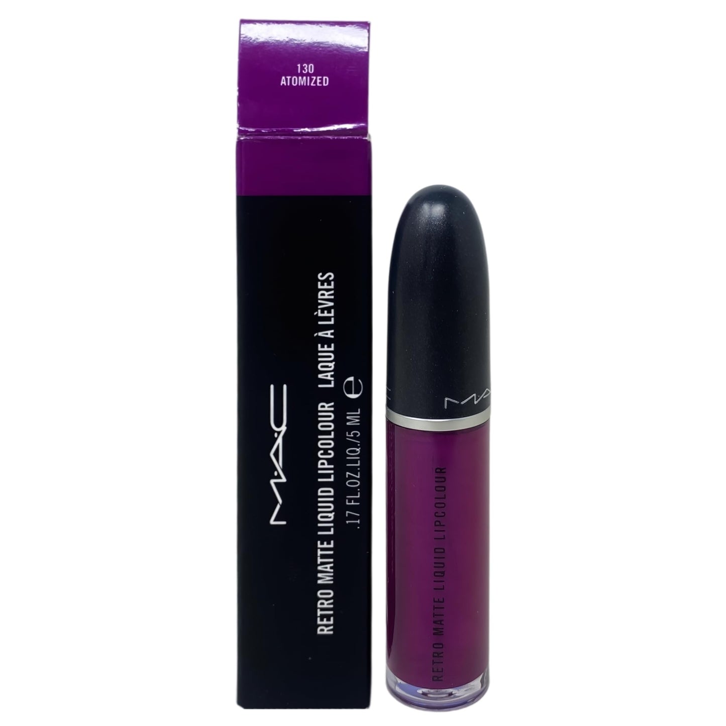 M·A·C Cosmetics Retro Matte Liquid Lipcolour - 130 Atomized (0.17 oz / 5 mL) Beauty & Personal Care MAC