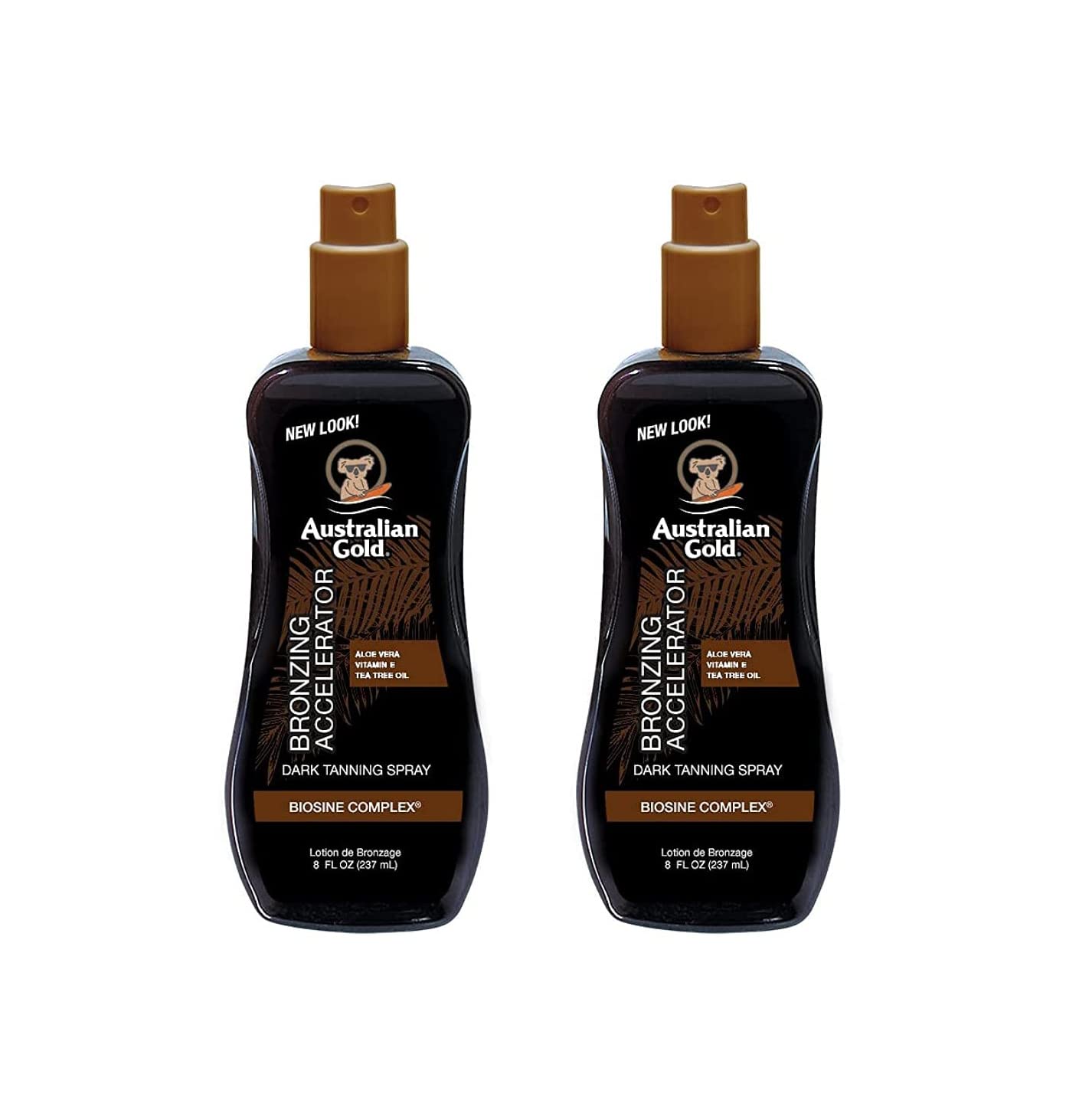 Australian Gold Accelerator Spray Gel with Bronzer 8 Ounce (Pack of 2) Beauty & Personal Care Australian Gold