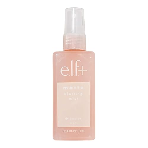 Elf+ Matte Blotting Mist Mattifying, Lightweight, Long Lasting Controls Shine, Absorbs Excess Oil Infused with Kaolin Clay, 3.8 Fl Oz Beauty & Personal Care e.l.f.