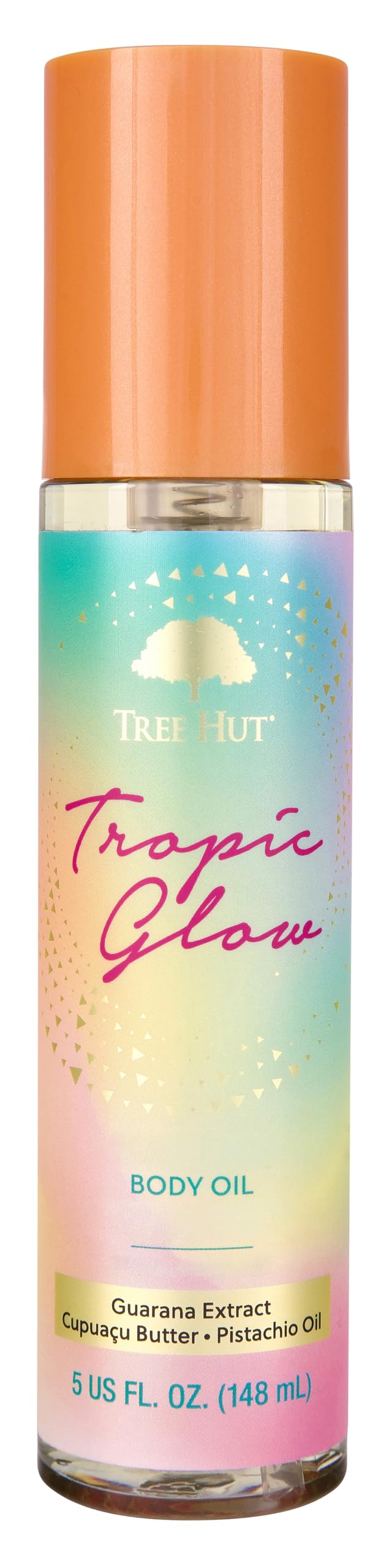 Tree Hut Tropic Glow Body Oil, Hydrating Oil with Cupuacu Butter, Made with Guarana & Pistachio for Glowing Skin, 5 fl oz Beauty & Personal Care Tree Hut