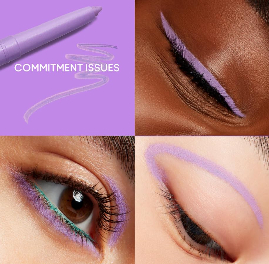 MAC Colour Excess Gel Pencil Eye Liner - Commitment Issues (Bright Lilac) .01 oz / .35 g