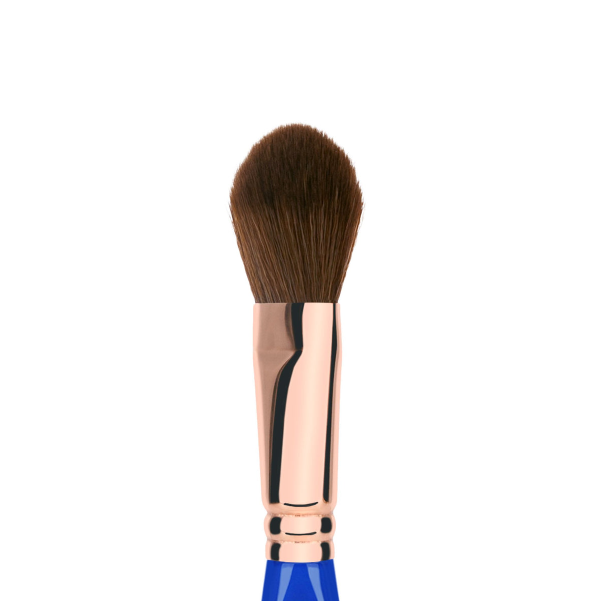 Bdellium Tools Professional Makeup Brush - Golden Triangle 960 Precision Blusher - With All Vegan and Soft Synthetic Fibers, For Applying Blush (Blue