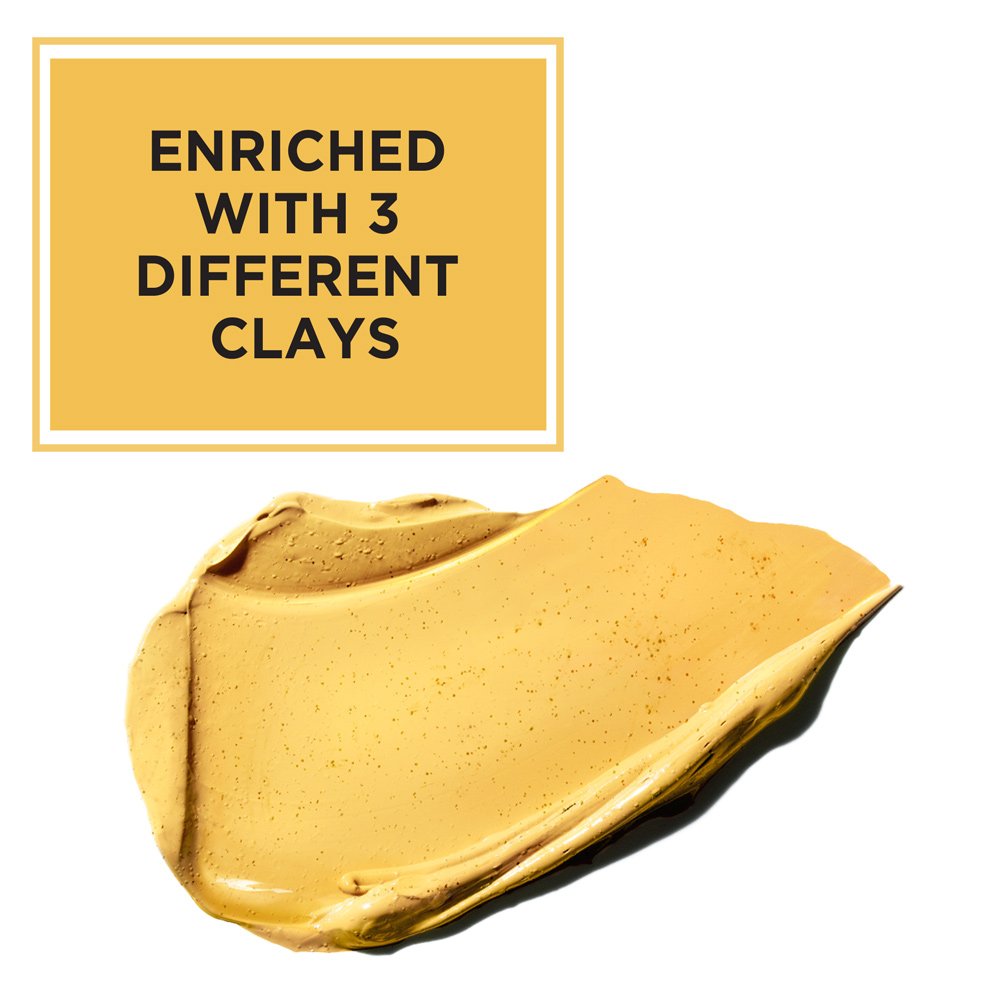L'Oreal Paris Skincare Pure Clay Face Mask with Yuzu Lemon for Rough Skin to Clarify & Smooth, Clay Mask, at home face mask, 1.7 oz. Beauty & Personal Care L'Oreal Paris