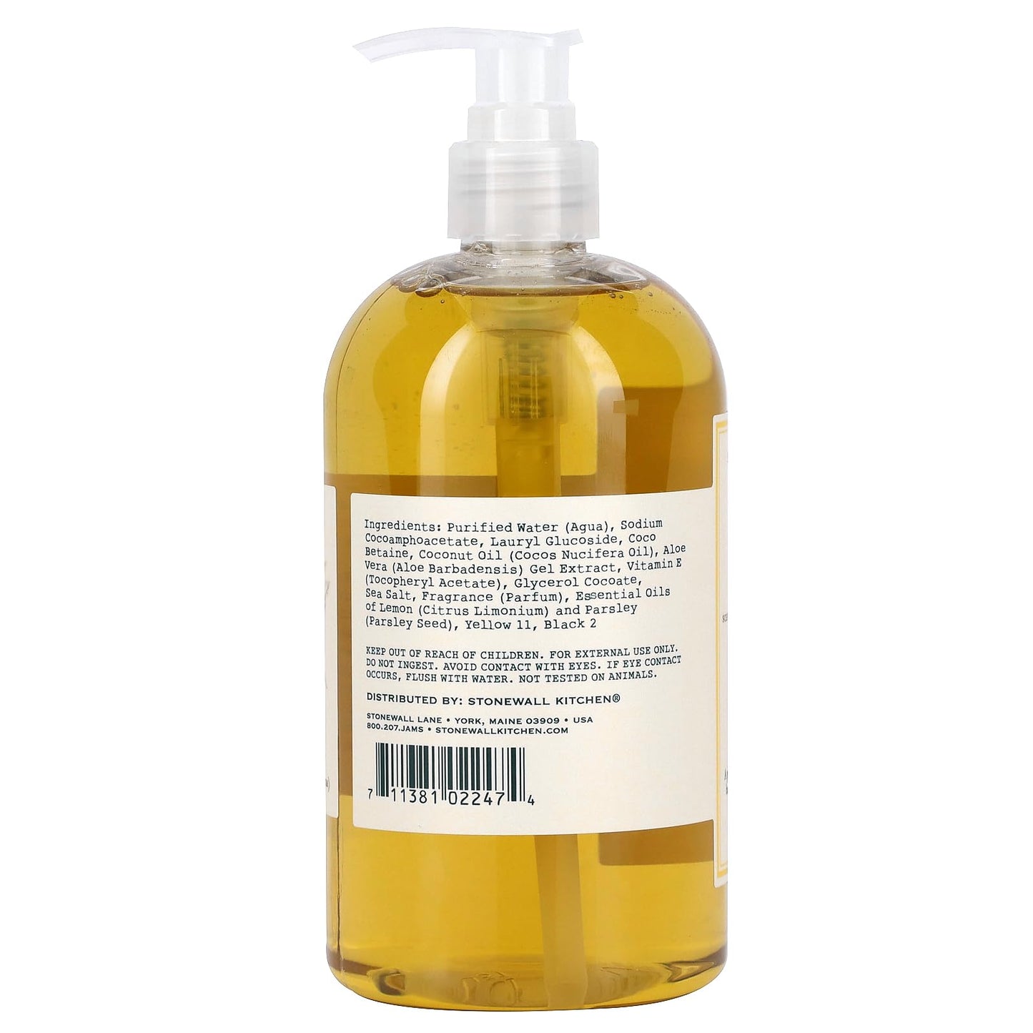 Stonewall Kitchen Lemon Parsley Hand Soap, 16.9 Ounce Beauty & Personal Care Stonewall Kitchen