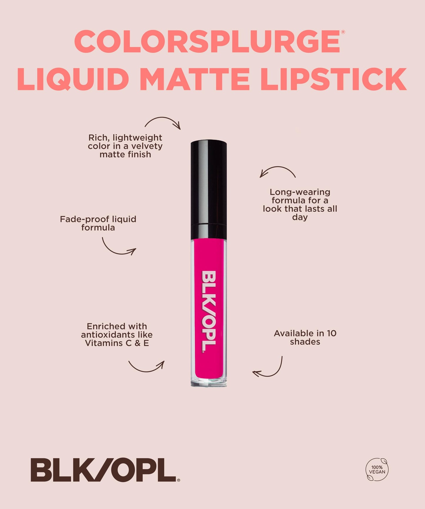 Black Opal CS LIQUID MATTE LIPSTICK - CHERRY BLAZE Beauty & Personal Care Black Opal