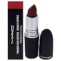 Powder Kiss Lipstick - 935 Ruby New by MAC for Women - 0.1 oz Lipstick Beauty & Personal Care MAC