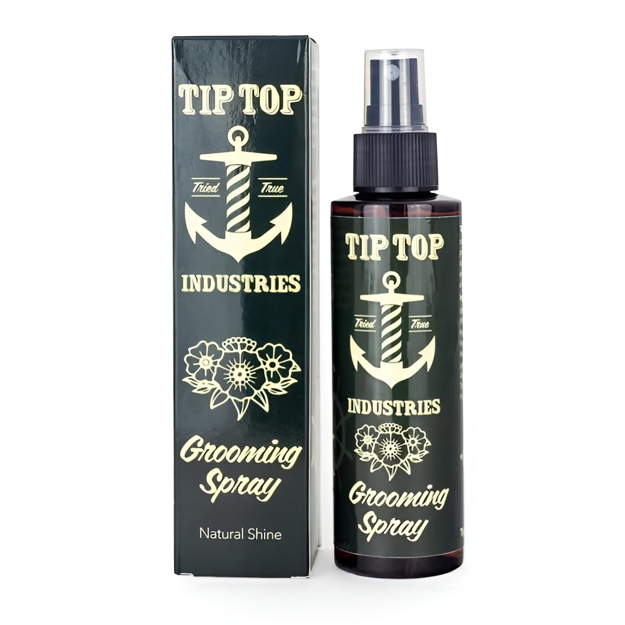 Tip Top Grooming Spray - Medium Hold, Light Weight Non-AerosolHair Spray - Light Vanilla Scent, Keeps Your Hairstyle Locked In - 5 Fl Oz Beauty & Personal Care Tip Top Pomade