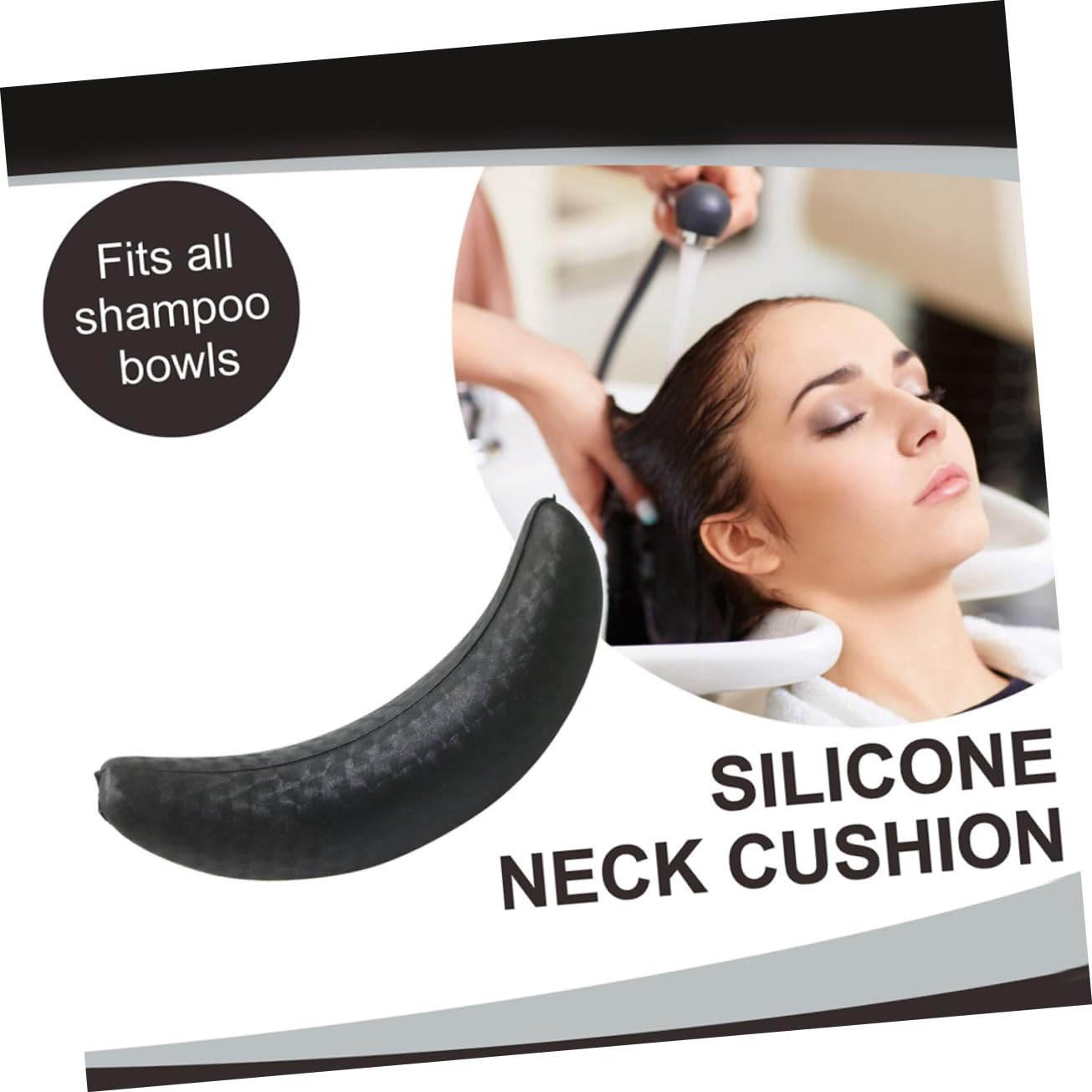 DOITOOL 3pcs Shampoo Bowl Neck Rest Cushion U-shaped Gel Support for Hair Washing Comfort for Salons and Home Use Reduces Neck Pressure Design Beauty and Personal Care DOITOOL