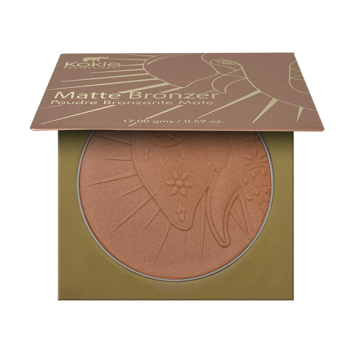 Kokie Cosmetics Matte Bronzer Sunlit Peach Beauty & Personal Care Kokie
