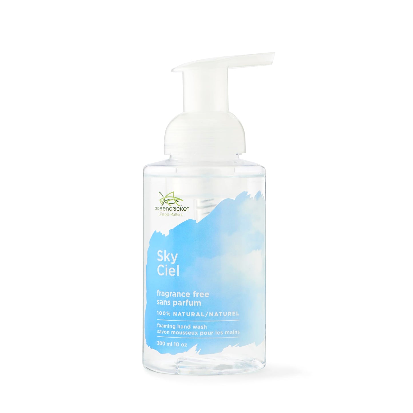 THE GREEN CRICKET Sky Fragrance Free Foam Hand Wash, 300 ML Beauty & Personal Care GREENCRICKET