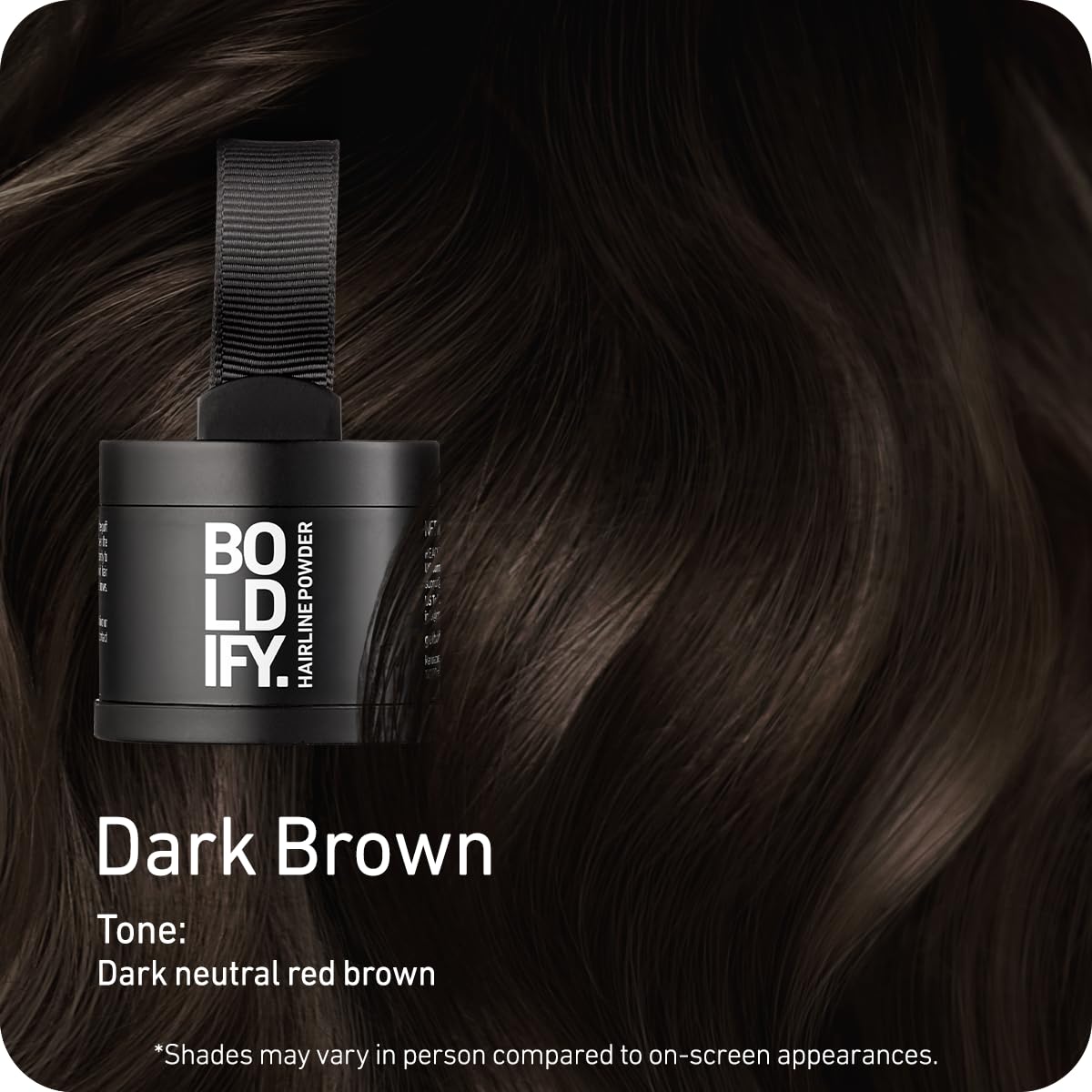BOLDIFY Hairline Powder - Water-Resistant Root Touch Up Hair Color for Gray Coverage - 24-Hour Stain-Proof, Mess-Free Hair Powder for Thinning Hair Beauty and Personal Care Boldify