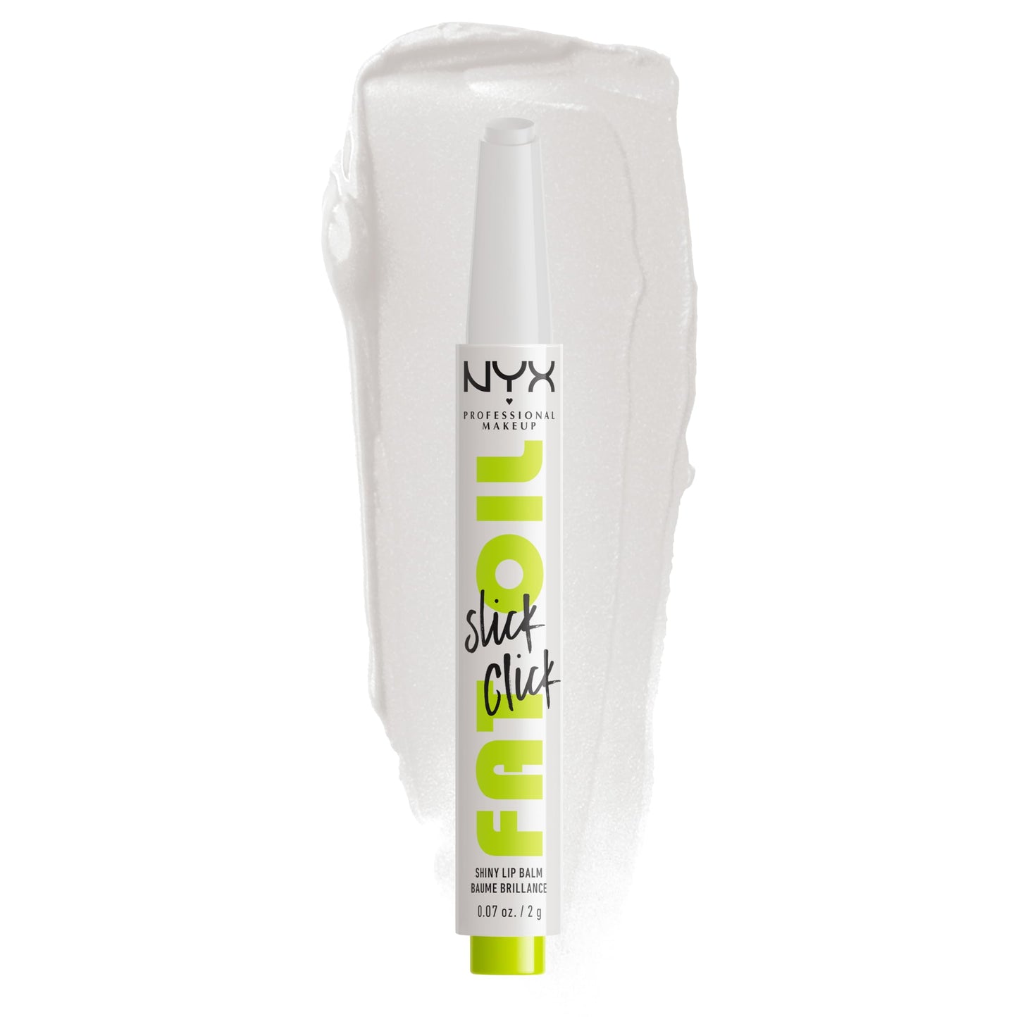 NYX PROFESSIONAL MAKEUP Fat Oil Slick Click, Lightweight, Buildable Pigmented Vegan Lip Balm - Going Live Beauty and Personal Care NYX PROFESSIONAL MAKEUP