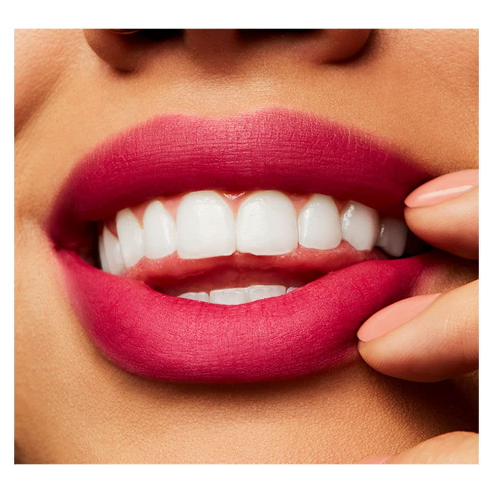 MAC Powder Kiss Liquid Lipcolour - Make It Fashun (fuchsia) 0.17 fl oz / 5 ml