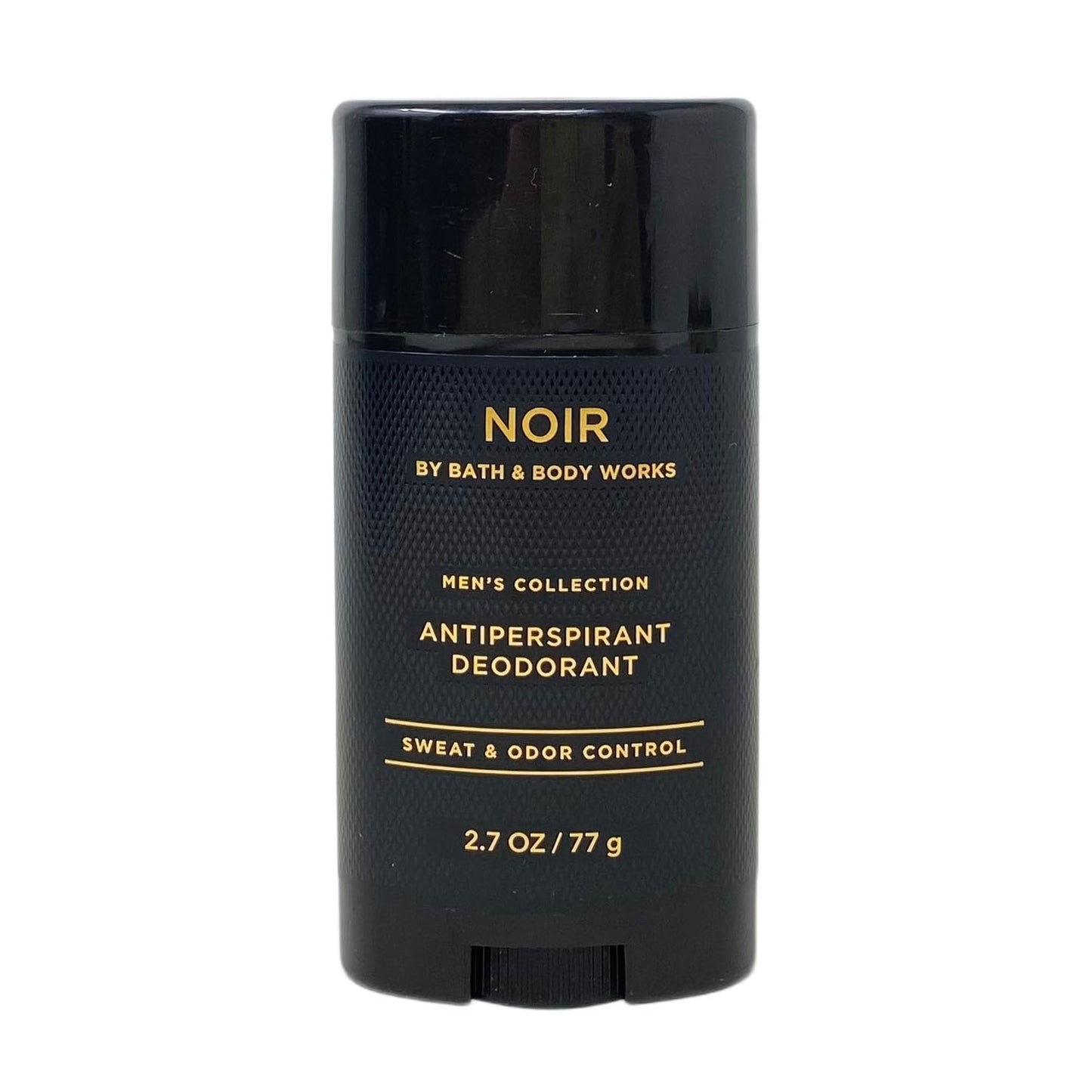 Bath & Body Works Men's Collection Noir 3 Piece Bundle - Body Cream - 3-in-1 Hair, Face & Body Wash - Deodorant - with a Cabin Spice Bar Soap - Full Beauty and Personal Care Bath & Body Works