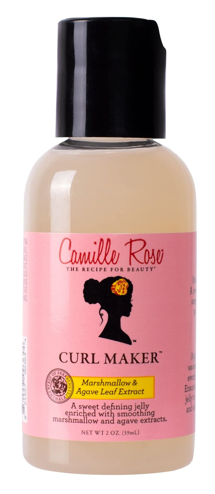 Camille Rose Curl Maker Defining Jelly with Marshmallow & Agave Leaf Extract 2 oz (Pack of 3) Beauty & Personal Care Camille Rose