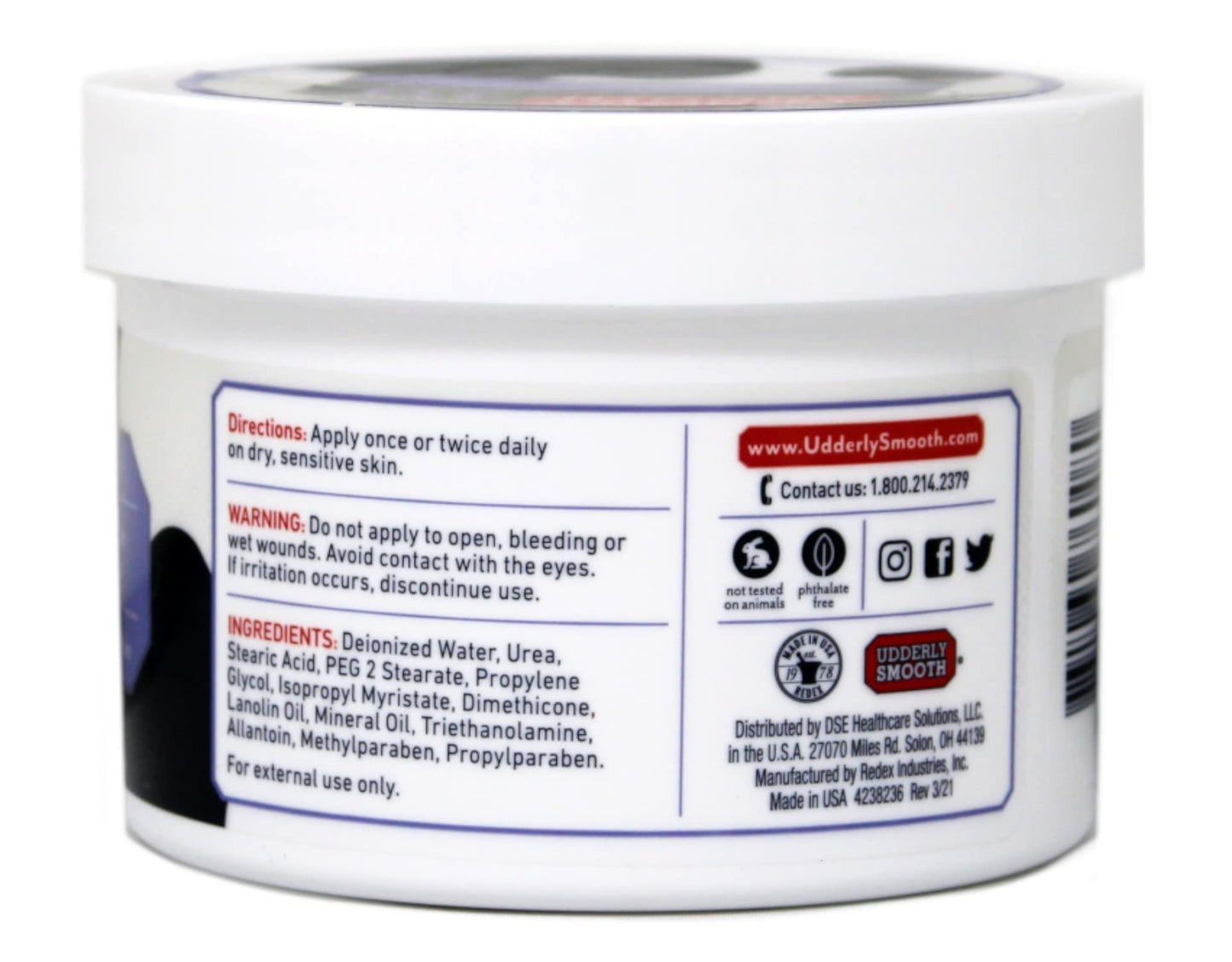Udderly Smooth Extra Care 10 Hand & Body Cream 8 Oz. Beauty & Personal Care UDDERLY SMOOTH