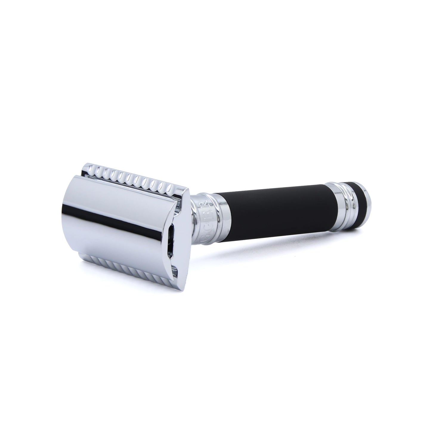 Edwin Jagger DES86RCBLAMZ Short Handled Classic Double Edge Manual Eco-Friendly and Reusable Safety Razor for Men and Women for Shaving Cream or Soap Beauty and Personal Care Edwin Jagger