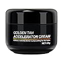 Tanning Gel Cream, 50g Sun Tanning, Soft Brown Intensive Tanning Gel, Tanning Accelerator Cream, Natural Tan Skin with Soft Brown Tanning Lotion Beauty & Personal Care Mcukv