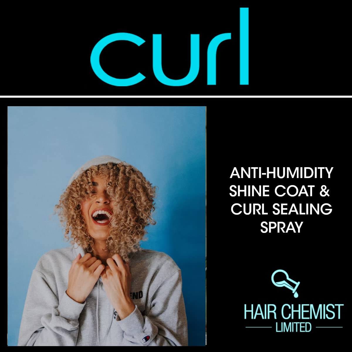 Hair Chemist CURL Anti Humidity Shine Coat & Curl Sealing Spray 8 oz. (Pack of 2) Beauty & Personal Care Hair Chemist