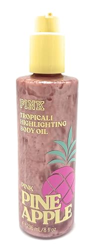 Victoria's Secret PINK Pineapple Highlighting Body Oil 8 oz Limited Edition Beauty & Personal Care Victoria's Secret