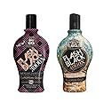 Bundle Set of 2: European Gold Flash Black 3000X Indoor Tanning Lotion with Time-Release DHA Bronzers, 12 oz and European Gold Flash Black 4000X Beauty & Personal Care hephboard