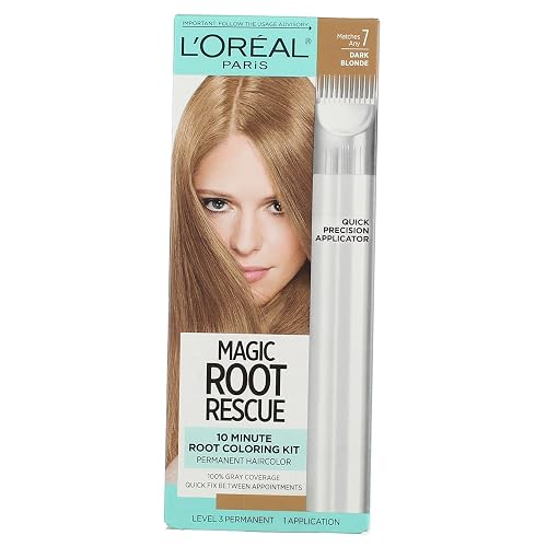 L'Oreal Paris Root Rescue Root Coloring Kit 7 Dark Blonde Beauty & Personal Care L'Oreal Paris