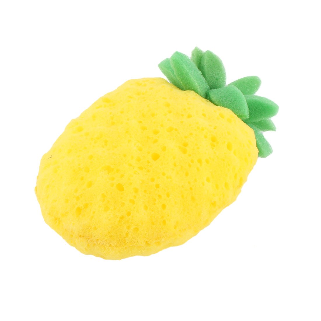 Ruilogod Pineapple Shaped Bath Sponge Body Exfoliate Shower Pouf Scrubber Yellow Green (id: 56b 00d ac1 95a e66 Beauty and Personal Care Ruilogod