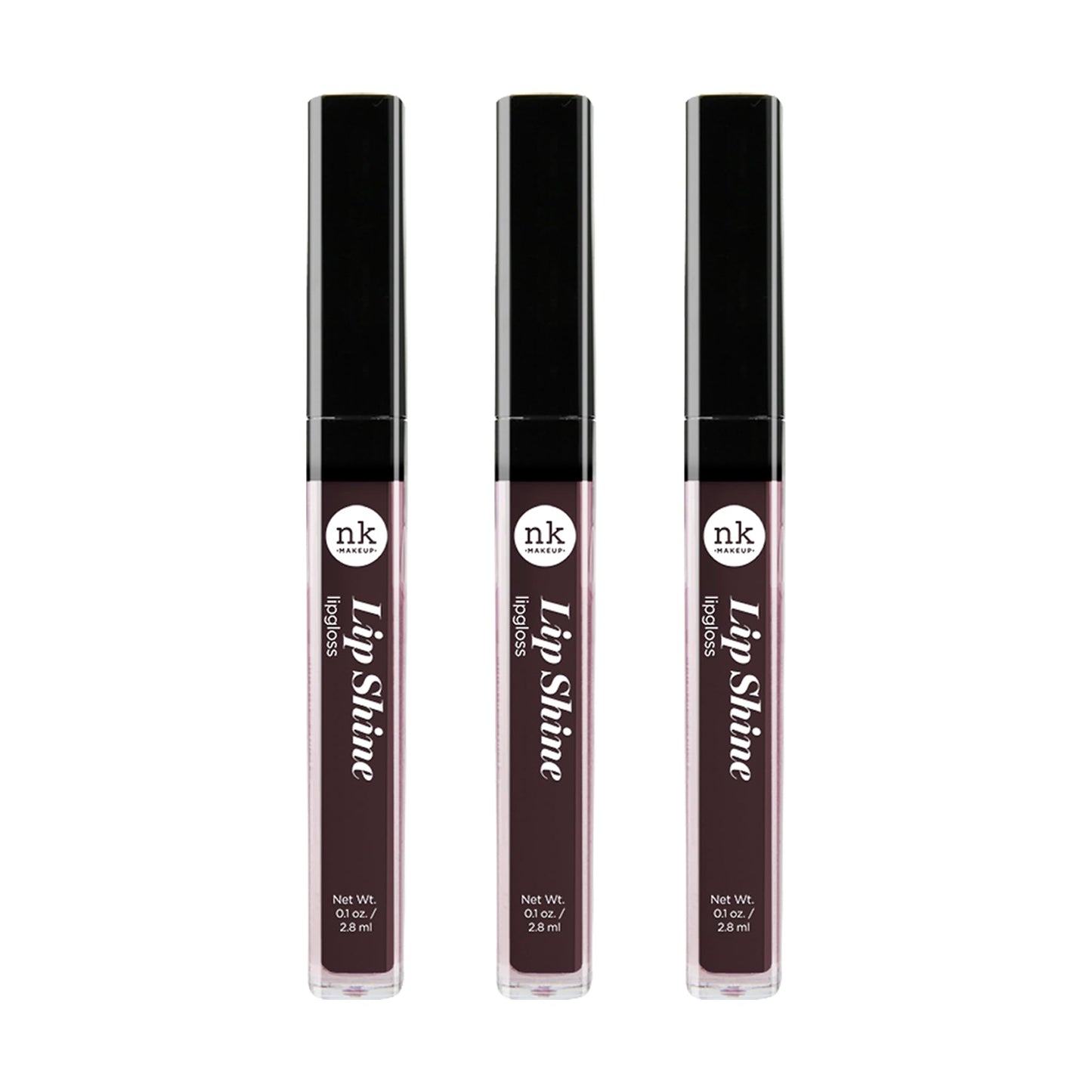 NICKA K NEW YORK Lipshine, Cosmetics, vibrant colors, bright colors, shining lips, lip shine, long lasting (AMZ268) Beauty & Personal Care NICKA K NEW YORK