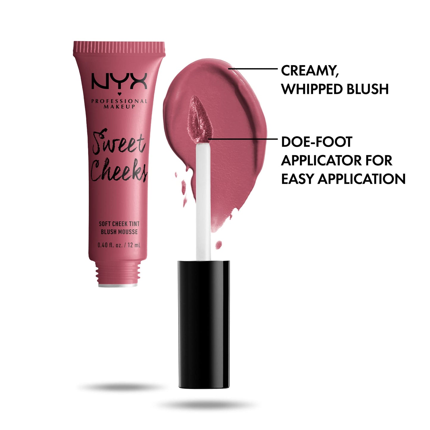 NYX PROFESSIONAL MAKEUP Sweet Cheeks Soft Cheek Tint, Cream Blush - Baby Doll Beauty & Personal Care NYX PROFESSIONAL MAKEUP