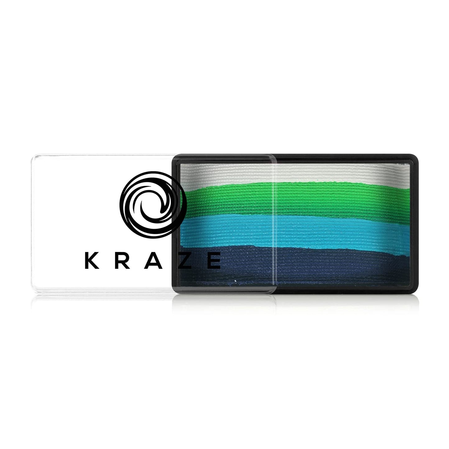 Kraze FX Dome Stroke - Overflow (25 gm), Professional 1-Stroke Split Cake, Hypoallergenic, Non-Toxic, Water Activated Face & Body Painting Makeup Beauty & Personal Care Kraze FX
